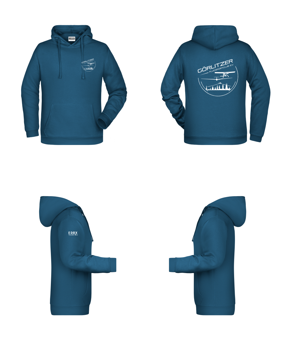 unisex Hoodie Görlitzer Flugsportclub