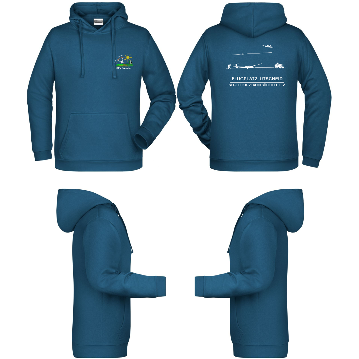 Herren Hoodie SFV Südeifel (80% Baumwolle, 20% Polyester)