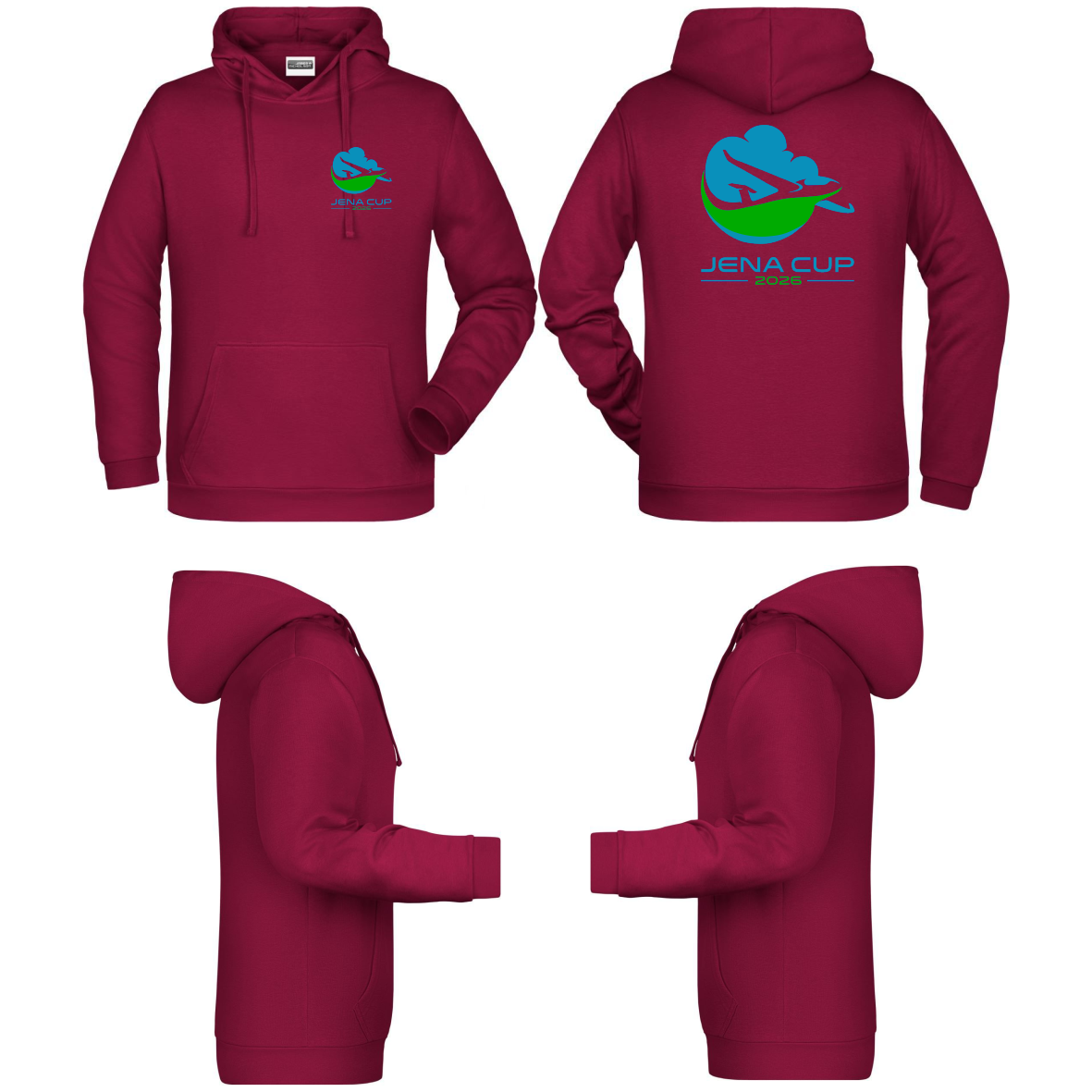 unisex/Männer Hoodie JenaCup 2026