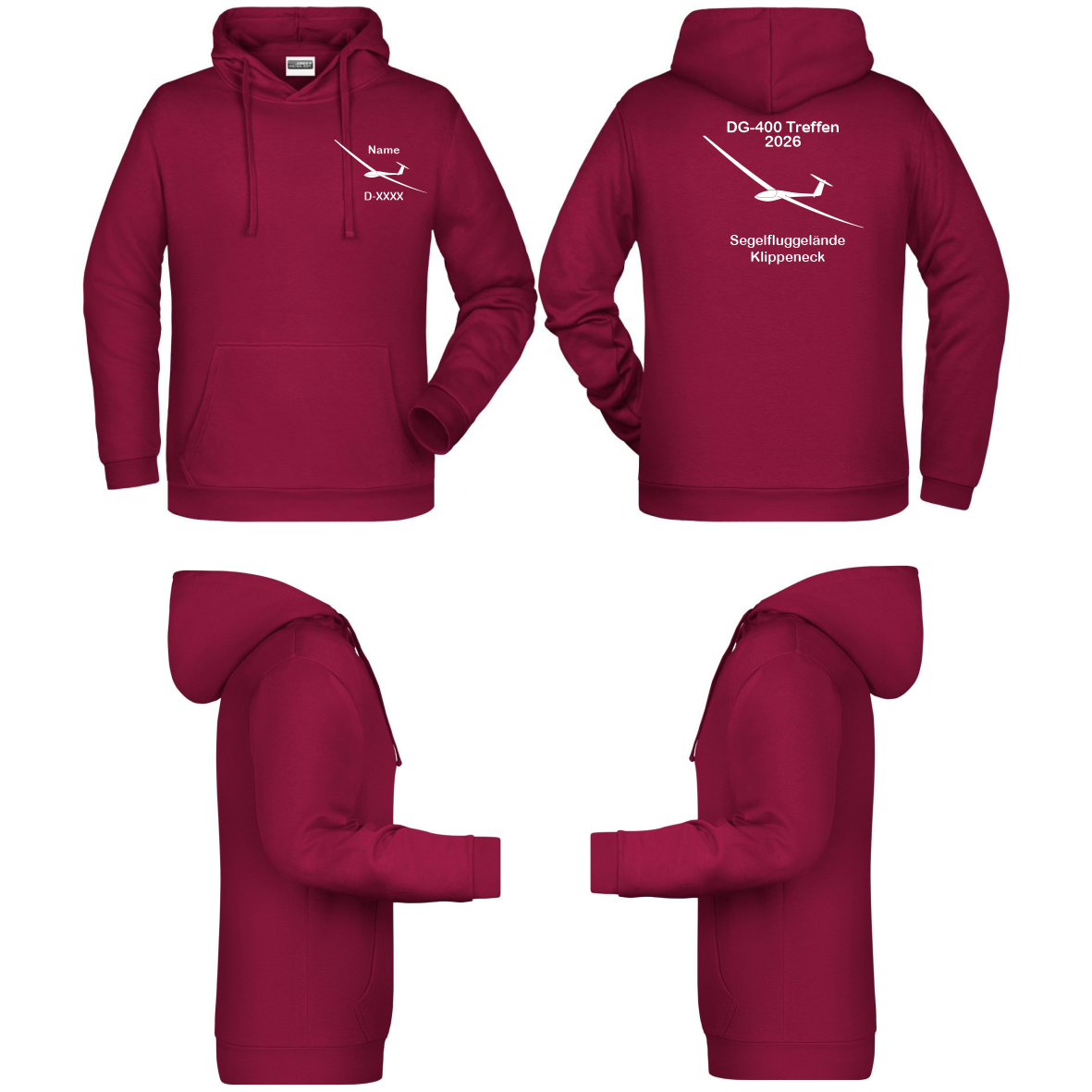 unisex Hoodie DG400 Treffen