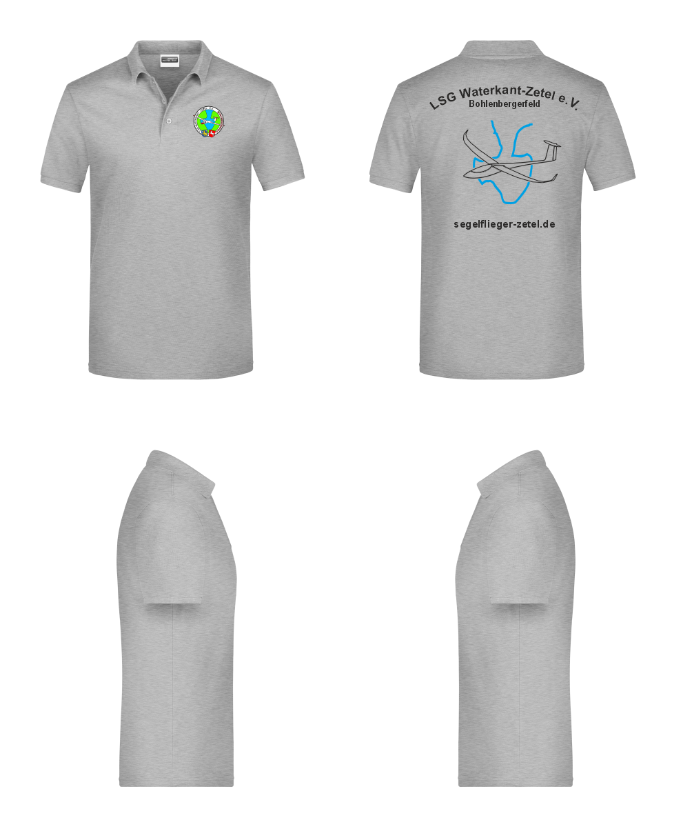 Herren/unisex Poloshirt LSG Waterkant-Zetel