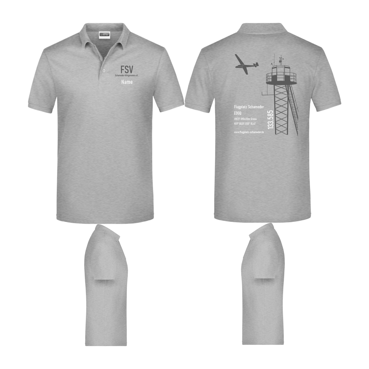 unisex Poloshirt FSV Schameder-Wittgenstein e.V.