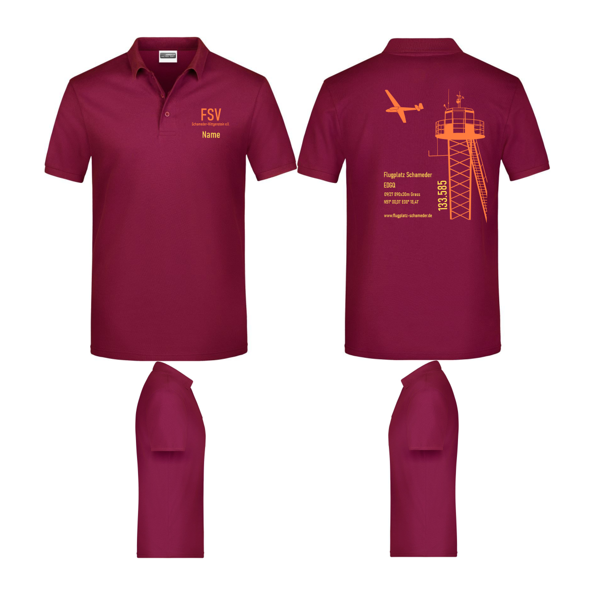 unisex Poloshirt FSV Schameder-Wittgenstein e.V.