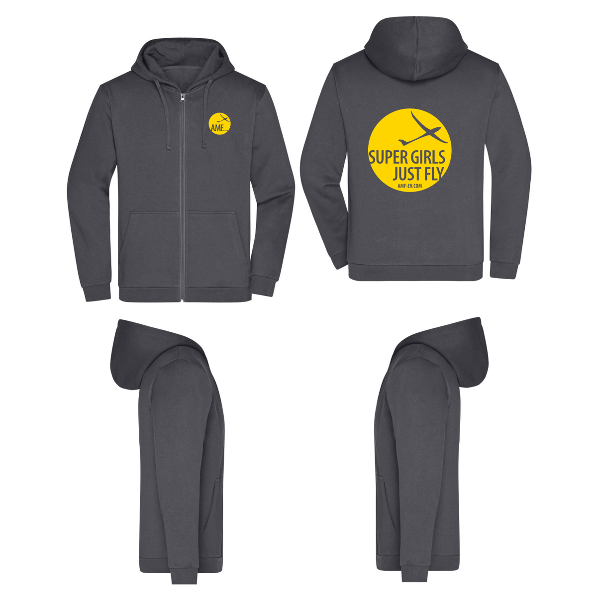 unisex ZIP-Hoodie AMF e.V.