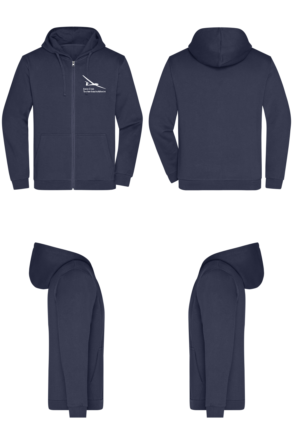 unisex ZIP-Hoodie AC Tauberbischofsheim