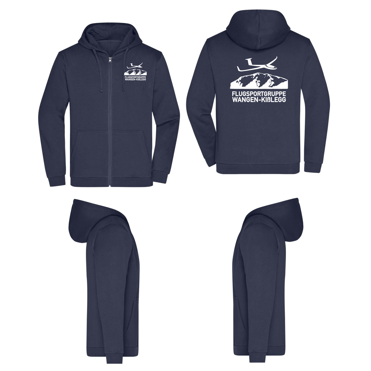 unisex ZIP-Hoodie FSG Wangen Kißlegg