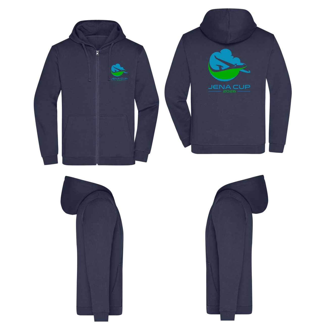 unisex/Männer ZIP-Hoodie JenaCup 2026