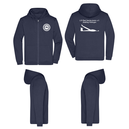 unisex ZIP-Hoodie LSV Bad Gandersheim / Akaflieg Göttingen