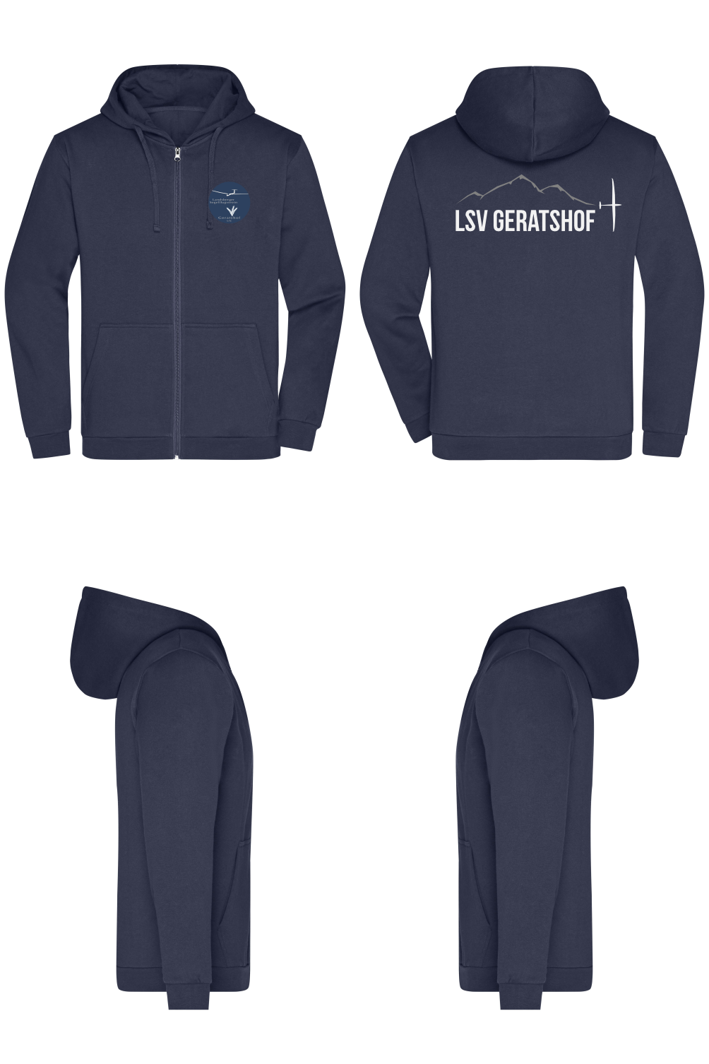 unisex ZIP-Hoodie LSV Geratshof
