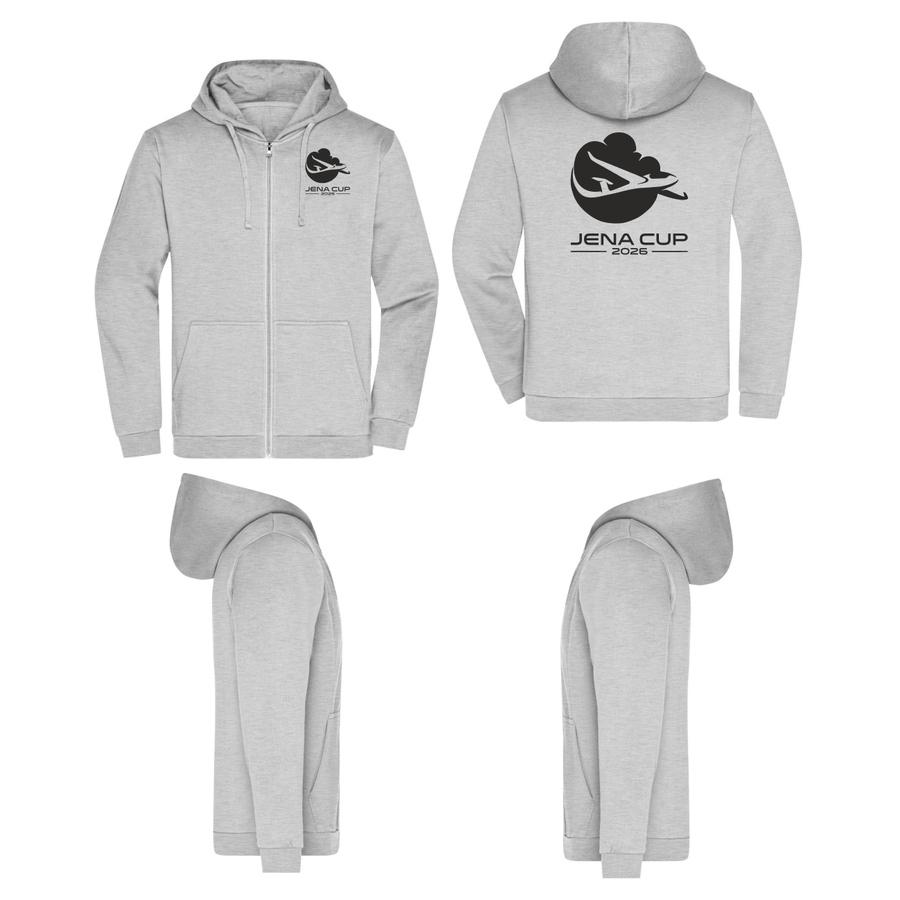 unisex/Männer ZIP-Hoodie JenaCup 2026