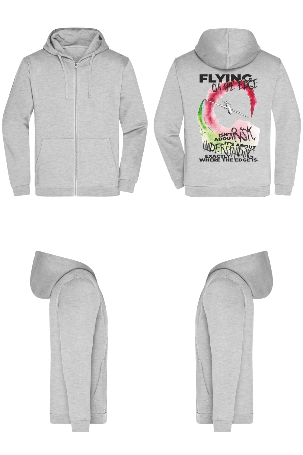 unisex ZIP-Hoodie May-Kollektion