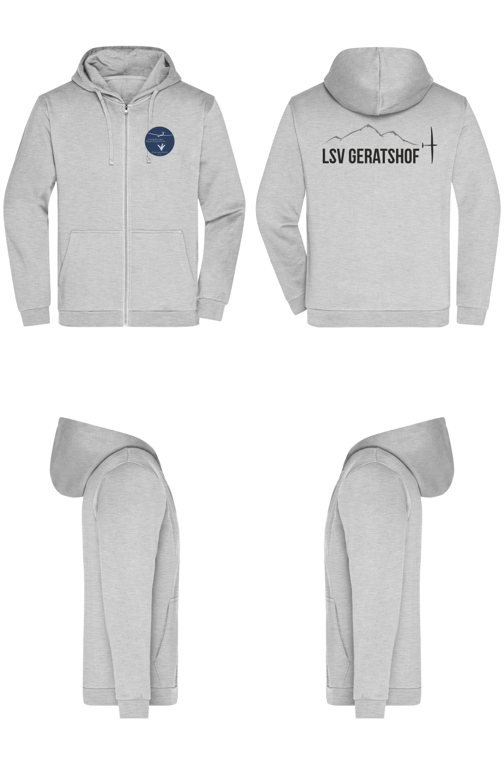 unisex ZIP-Hoodie LSV Geratshof