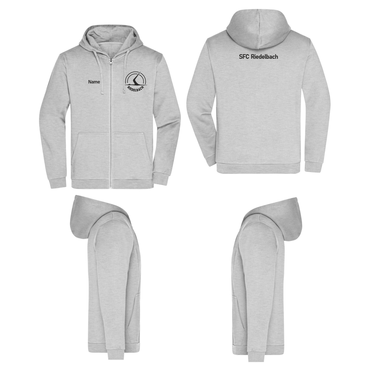 unisex ZIP-Hoodie SFC Riedelbach