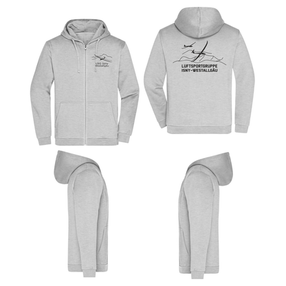 [neu] unisex ZIP-Hoodie Isny-Westallgäu