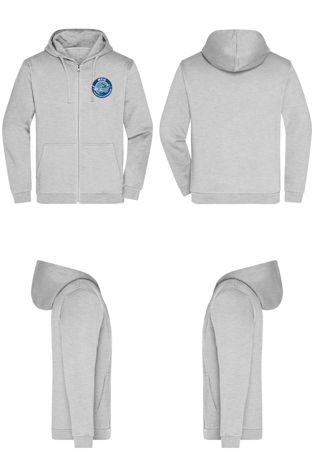 unisex ZIP-Hoodie MFIG Schaftlach-Sachsenkam