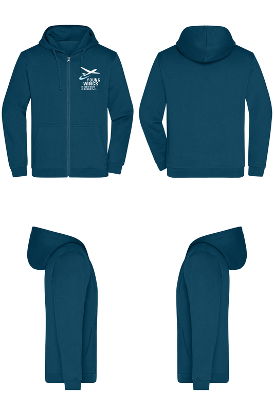 unisex ZIP-Hoodie YOUNG WINGS