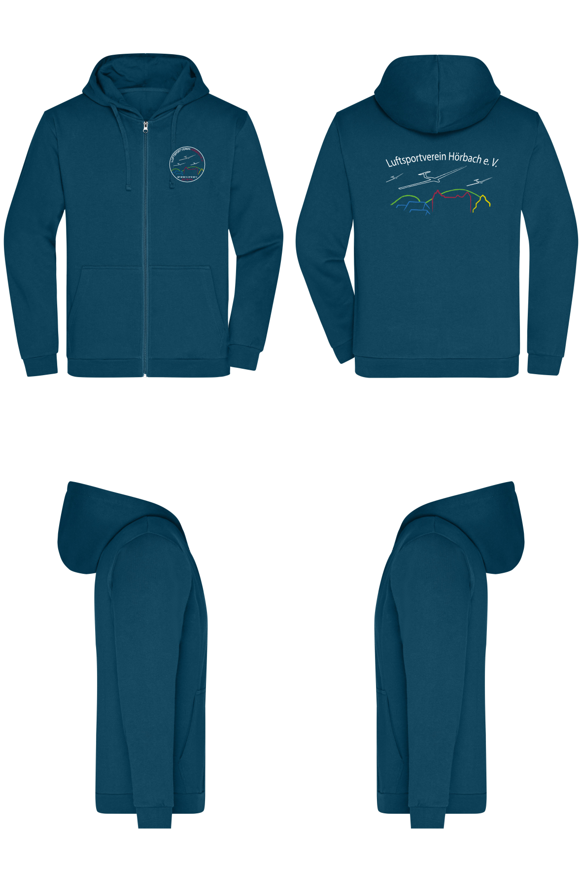 unisex ZIP-Hoodie LSV Hörbach