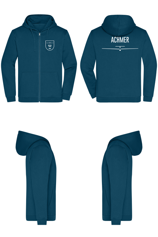 Herren/unisex ZIP-Hoodie Osnabrücker Verein für Luftfahrt - Achmer