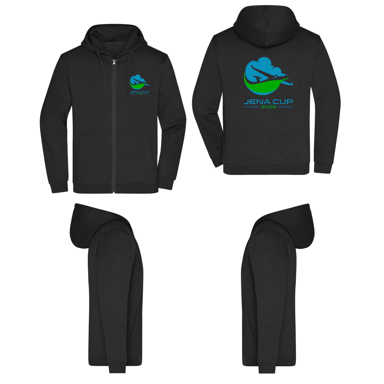 unisex/Männer ZIP-Hoodie JenaCup 2026