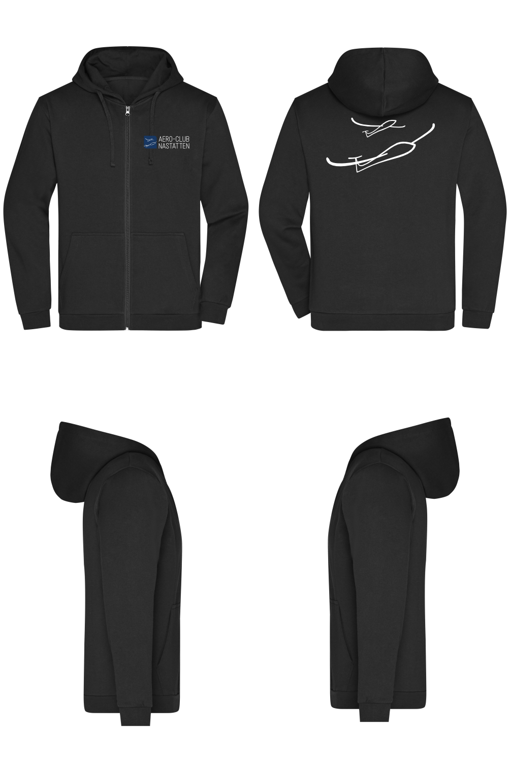 Herren ZIP-Hoodie Aero-Club Nastätten [DRUCK]
