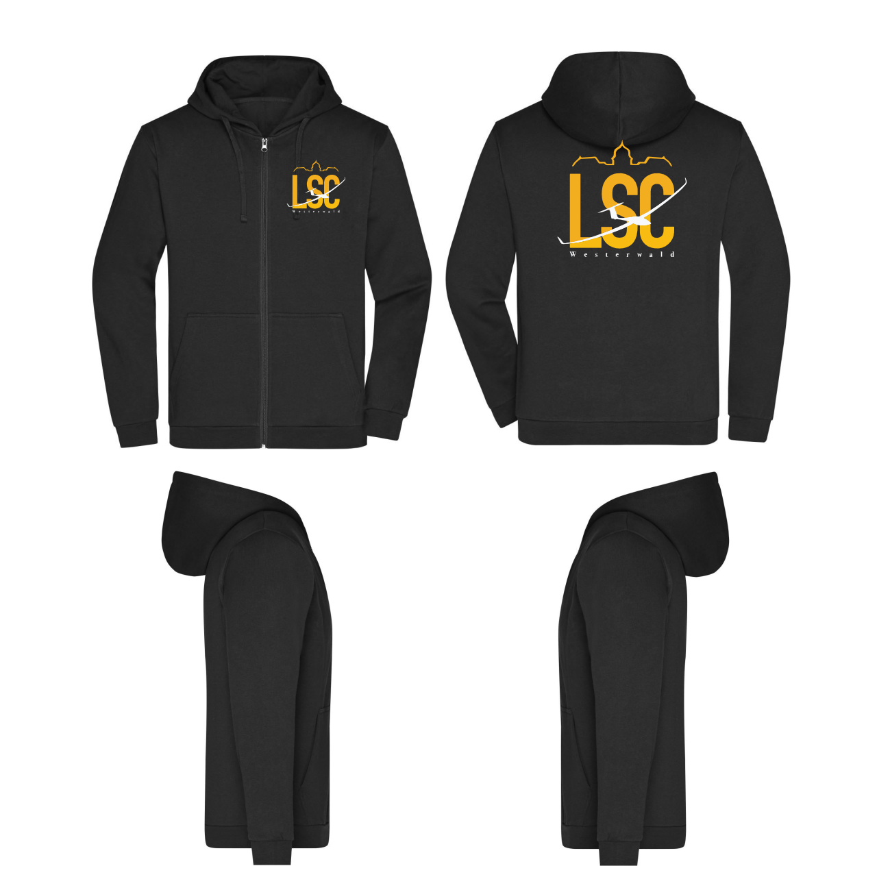 unisex ZIP-Hoodie LSC Westerwald