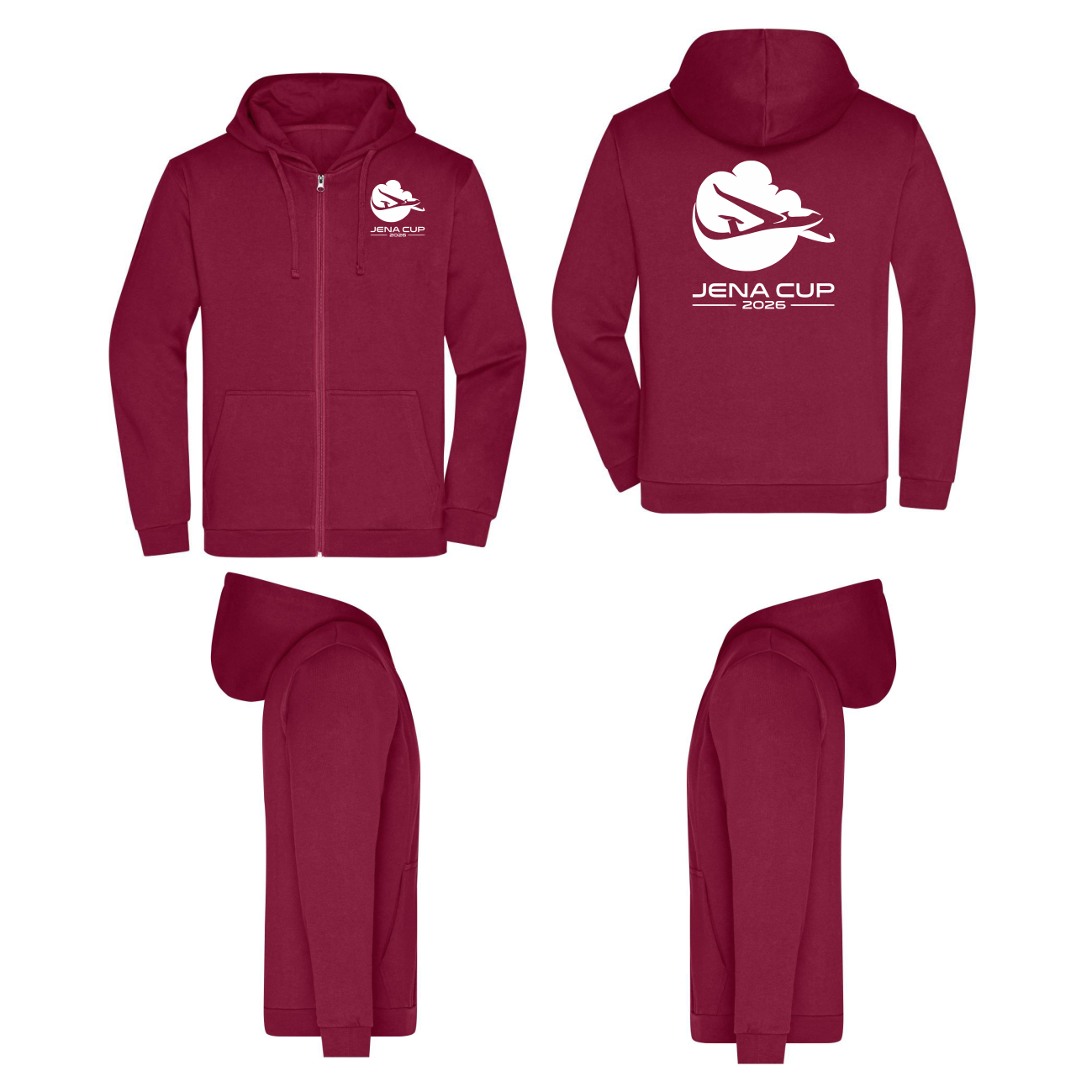 unisex/Männer ZIP-Hoodie JenaCup 2026
