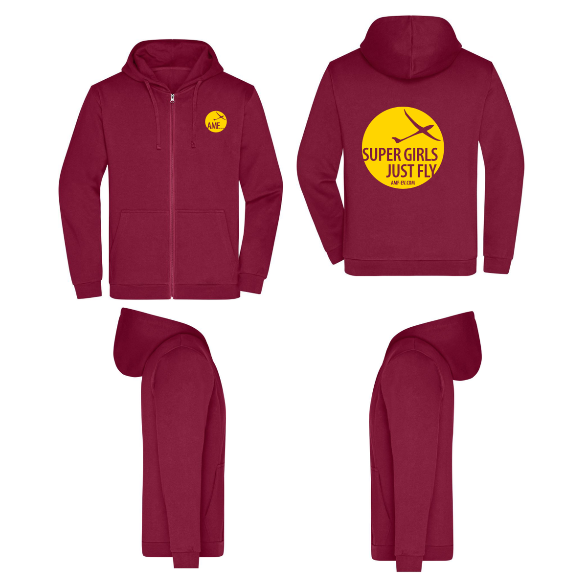 unisex ZIP-Hoodie AMF e.V.