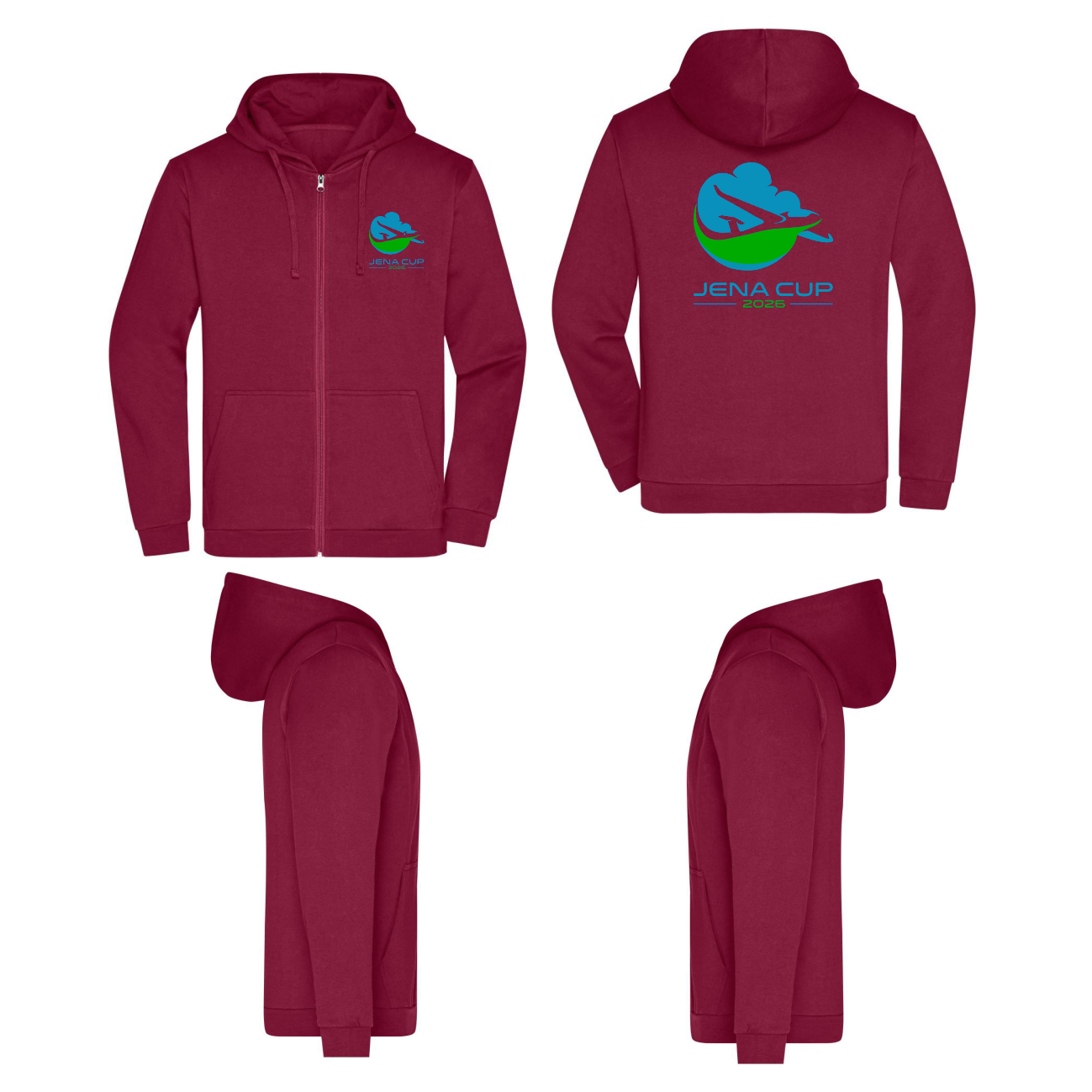unisex/Männer ZIP-Hoodie JenaCup 2026