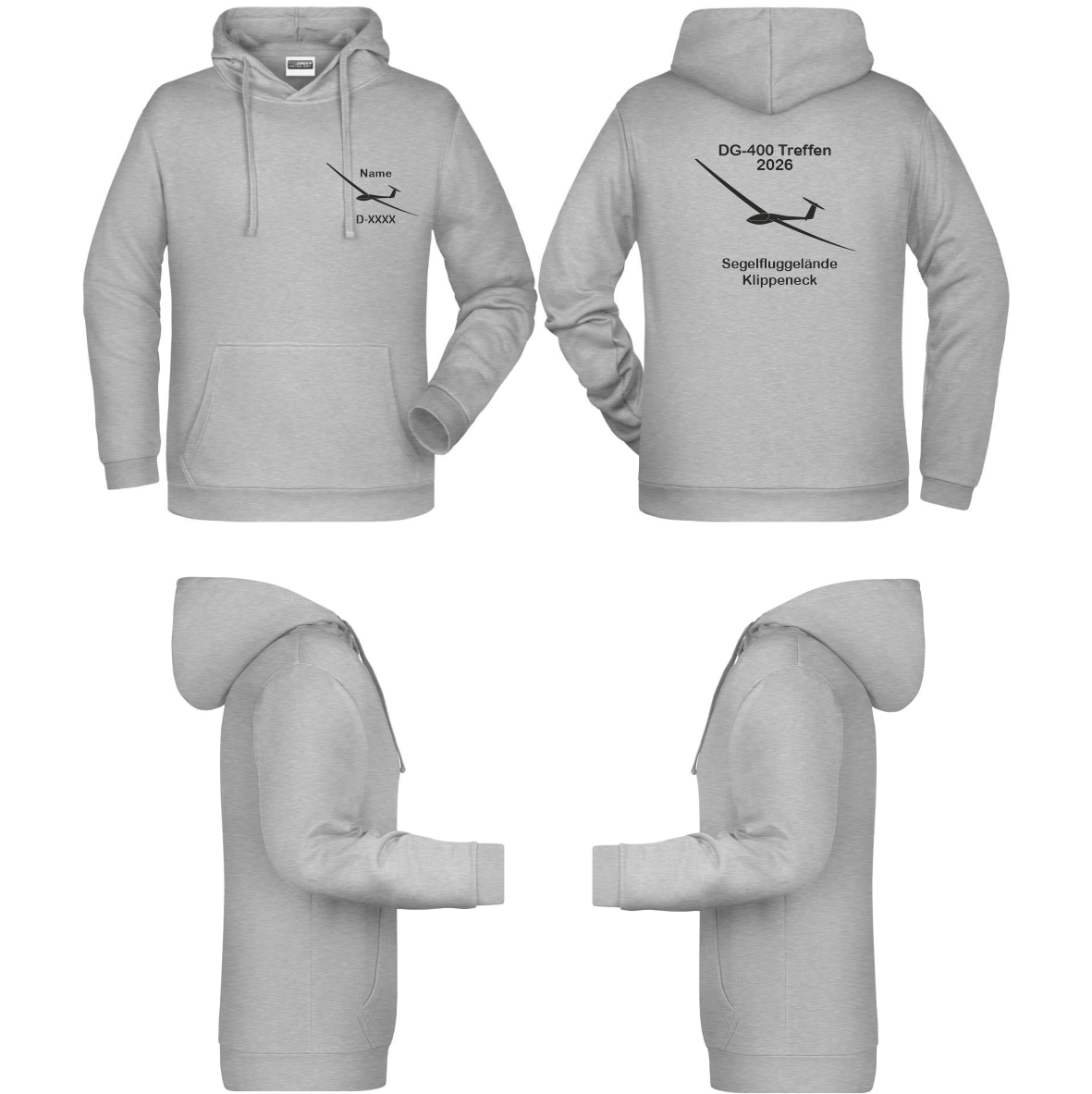 unisex Hoodie DG400 Treffen