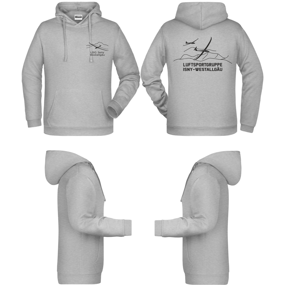 [neu] unisex Hoodie LSG Isny-Westallgäu