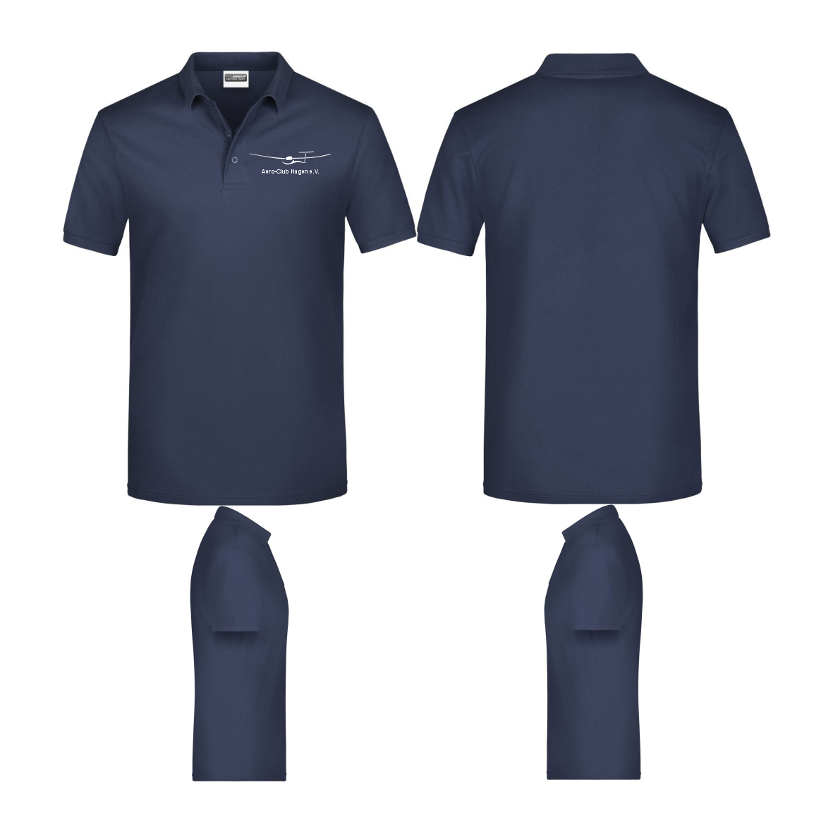 unisex Poloshirt Aero-Club Hagen