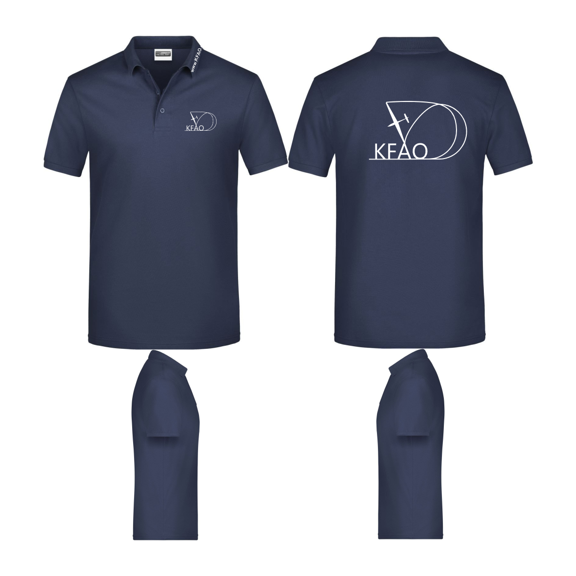 unisex Poloshirt Kunstflugförderverein Aufschwung Ost