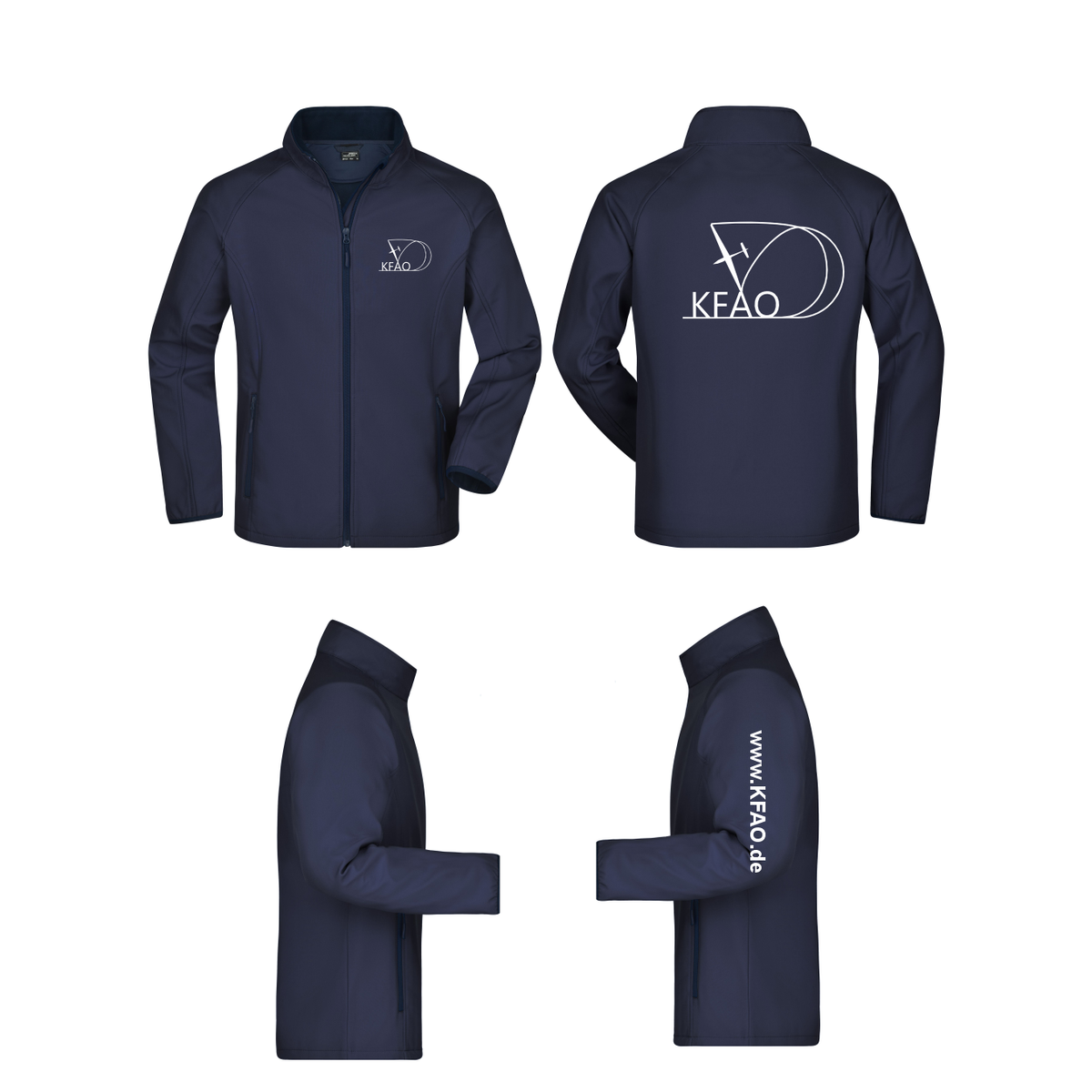 unisex Softshelljacke Kunstflugförderverein Aufschwung Ost