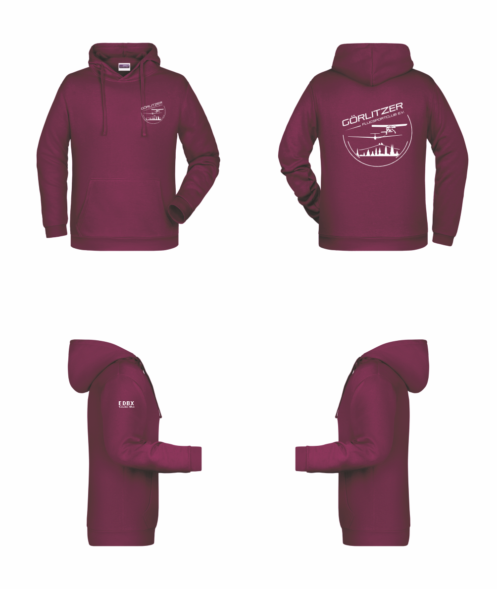 unisex Hoodie Görlitzer Flugsportclub
