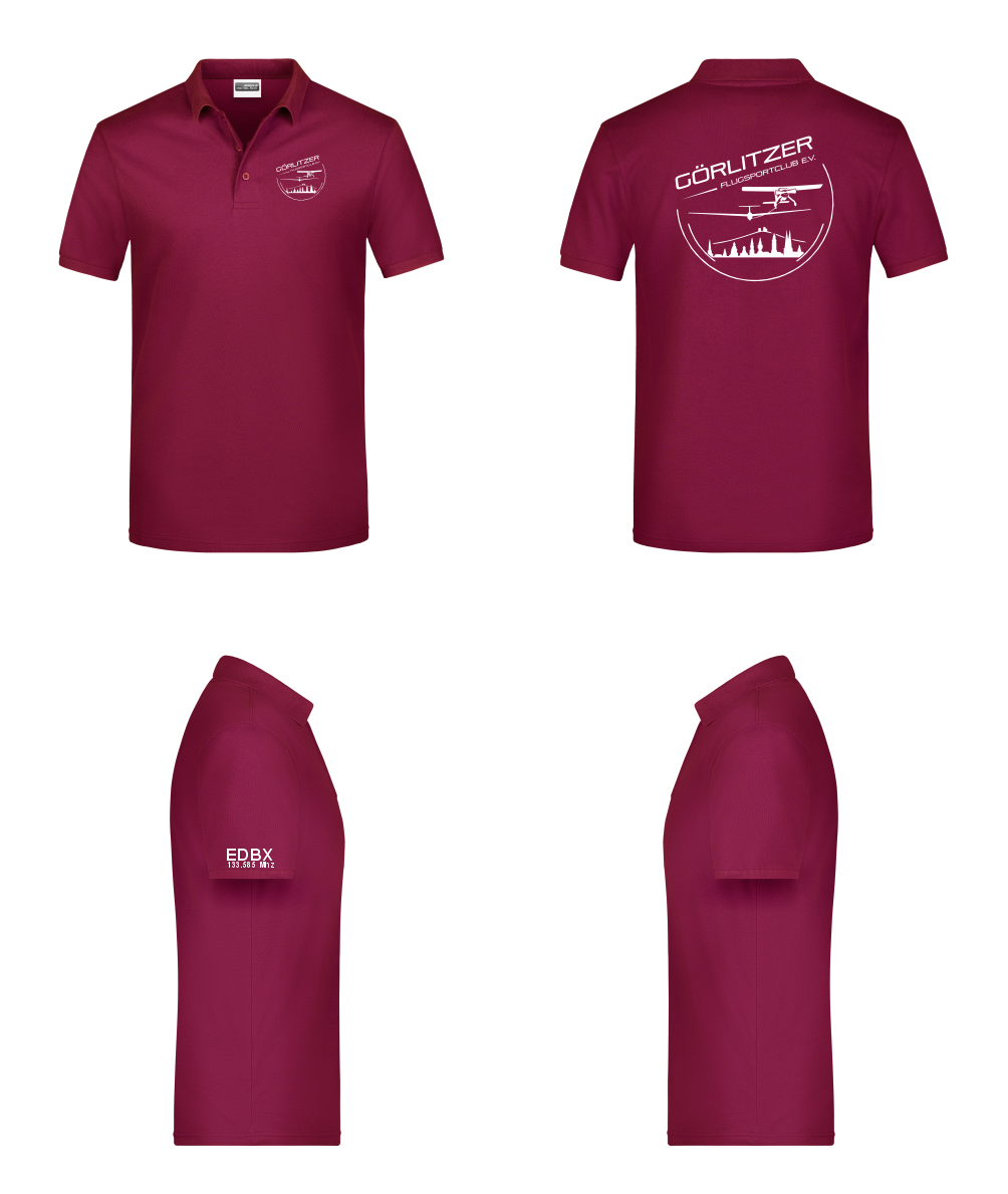 unisex Poloshirt Görlitzer Flugsportclub