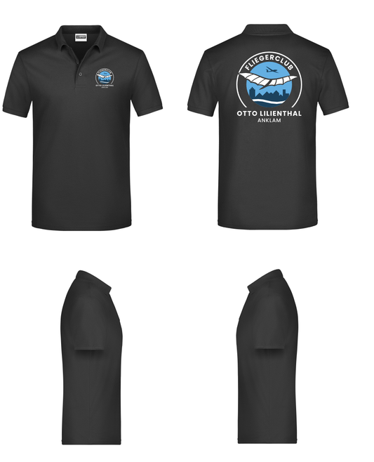 unisex Poloshirt Fliegerclub Anklam „Otto Lilienthal”