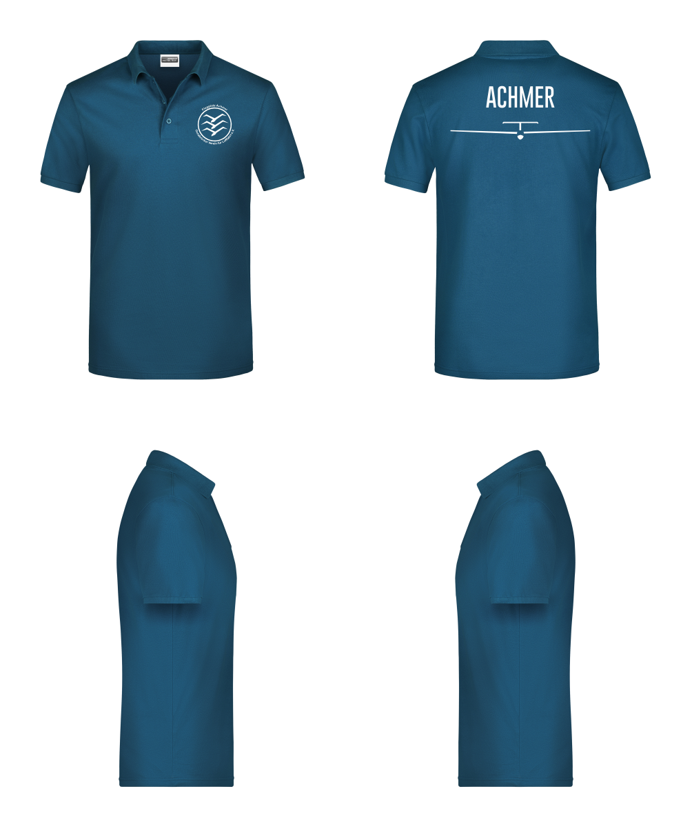 Herren/unisex Poloshirt Osnabrücker Verein für Luftfahrt - Achm