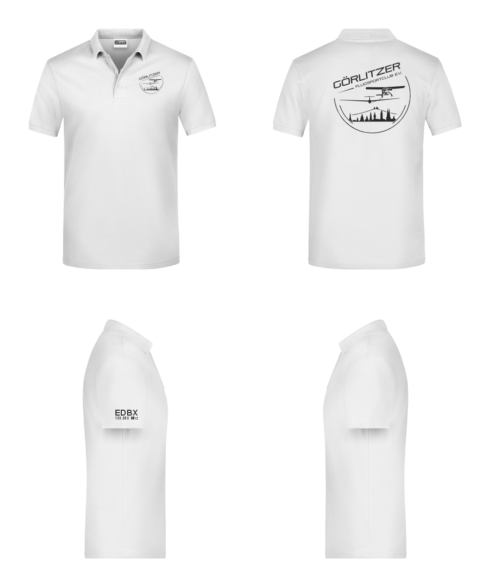unisex Poloshirt Görlitzer Flugsportclub