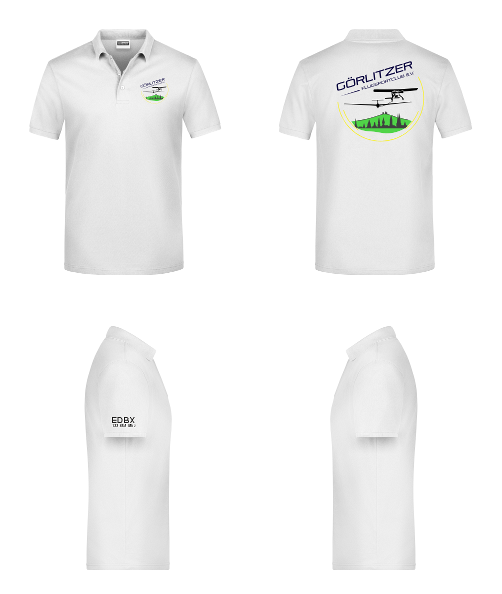 unisex Poloshirt Görlitzer Flugsportclub