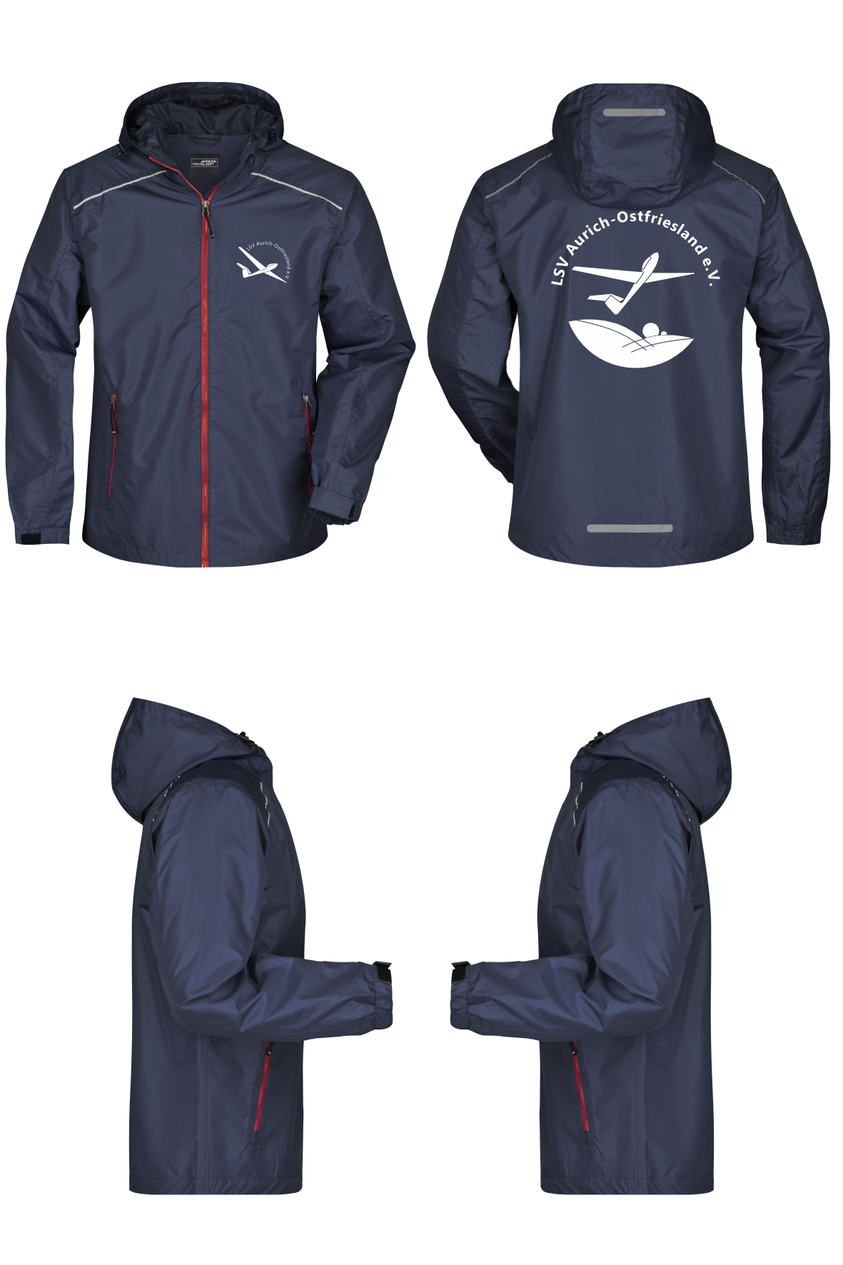 Regenjacke LSV Aurich-Ostfriesland e.V. (100% Polyester)