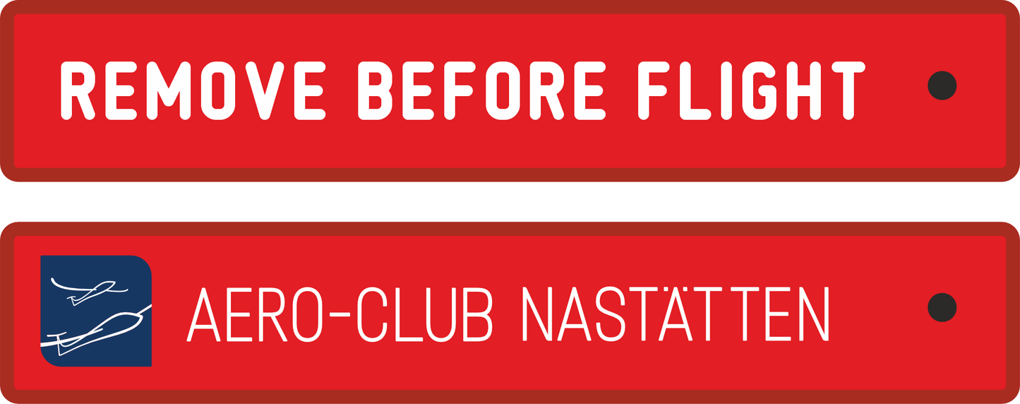 Schlüsselanhänger Aero-Club Nastätten [DRUCK]