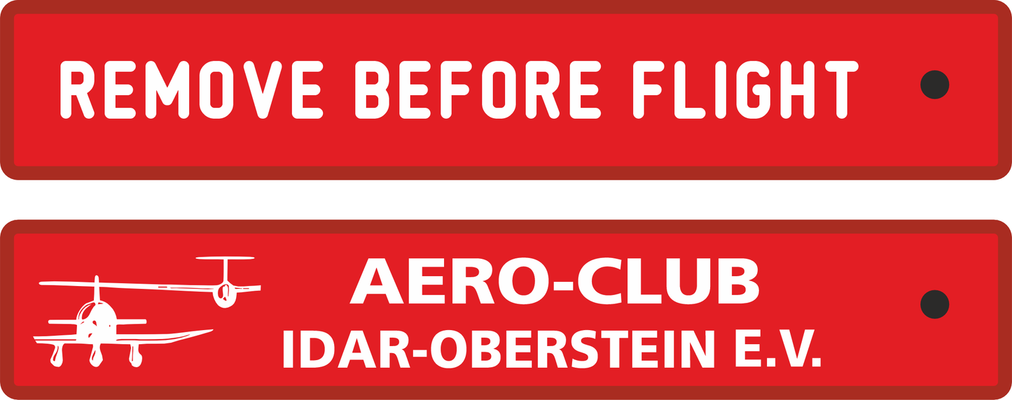 Schlüsselanhänger Aero-Club Idar Oberstein