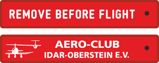 Schlüsselanhänger Aero-Club Idar Oberstein