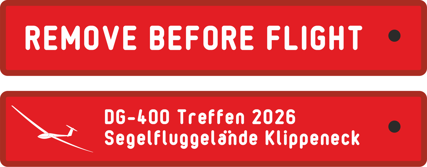 Schlüsselanhänger DG400 Treffen