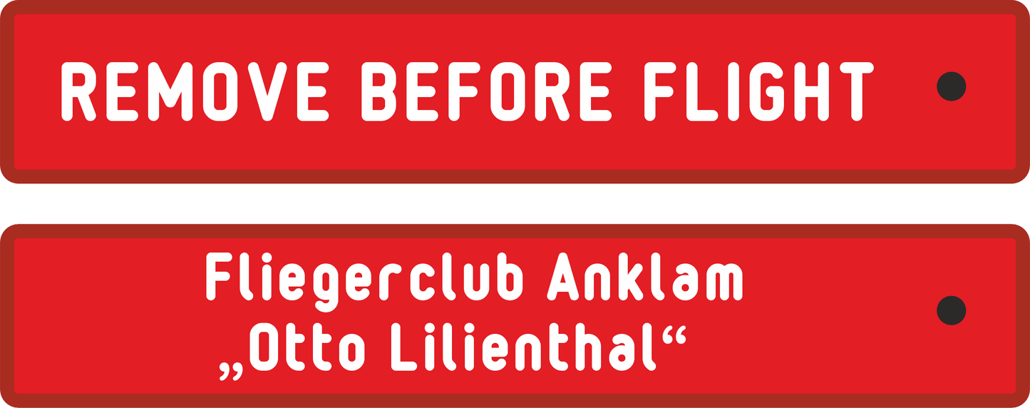 Schlüsselanhänger Fliegerclub Anklam „Otto Lilienthal”