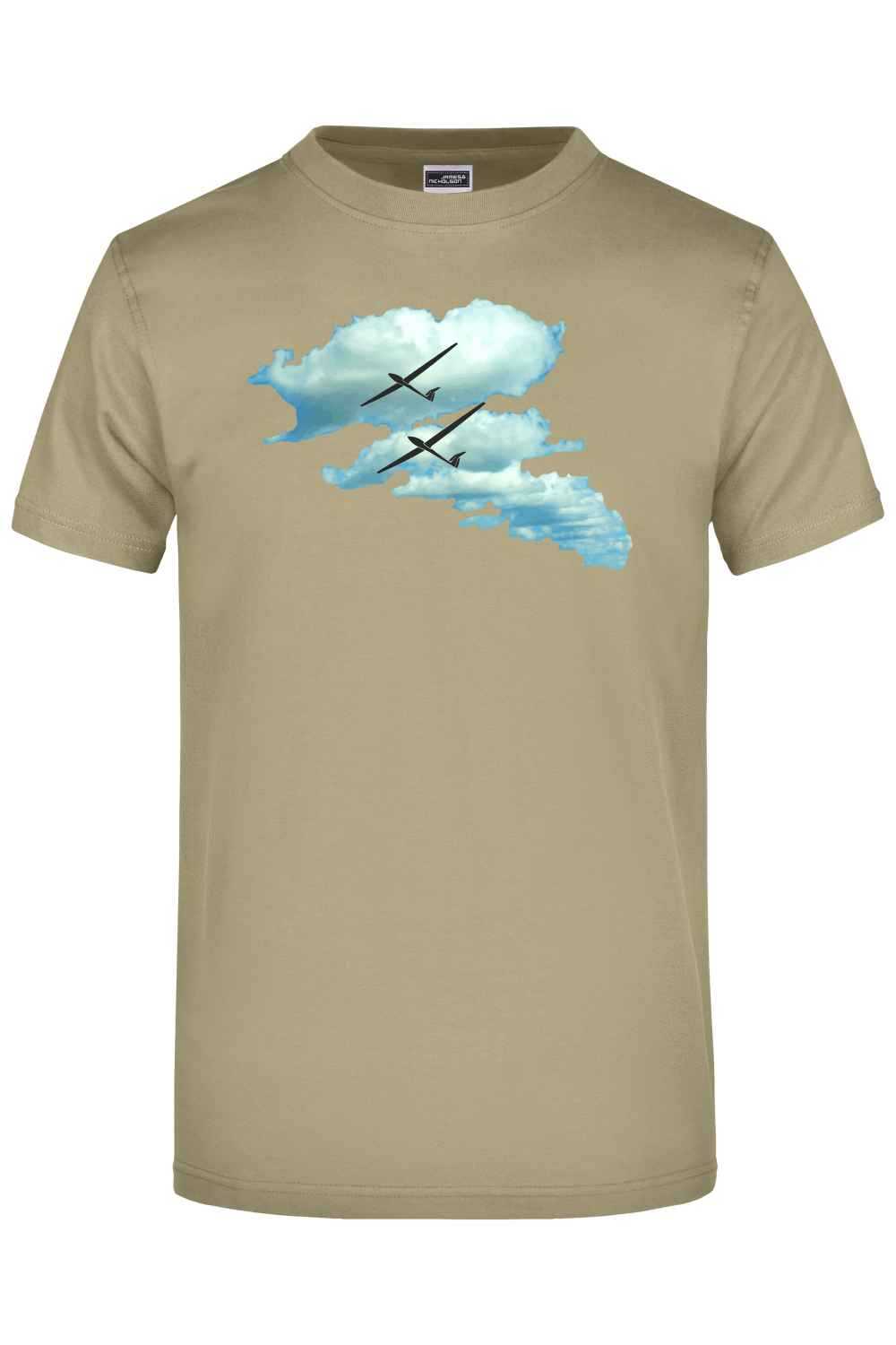 Premium T-Shirt "Wolkenstraße"