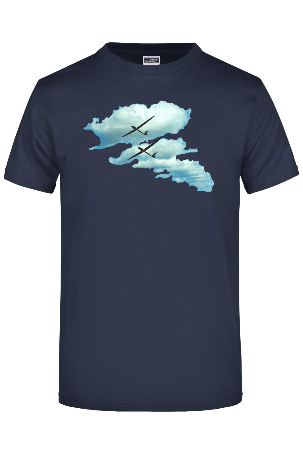 Premium T-Shirt "Wolkenstraße"