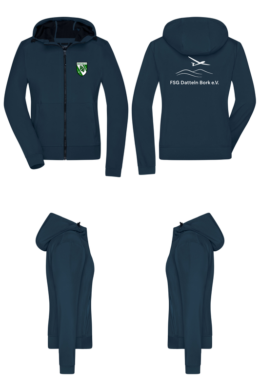 Damen Softshelljacke mit Kapuze FSG Datteln Bork
