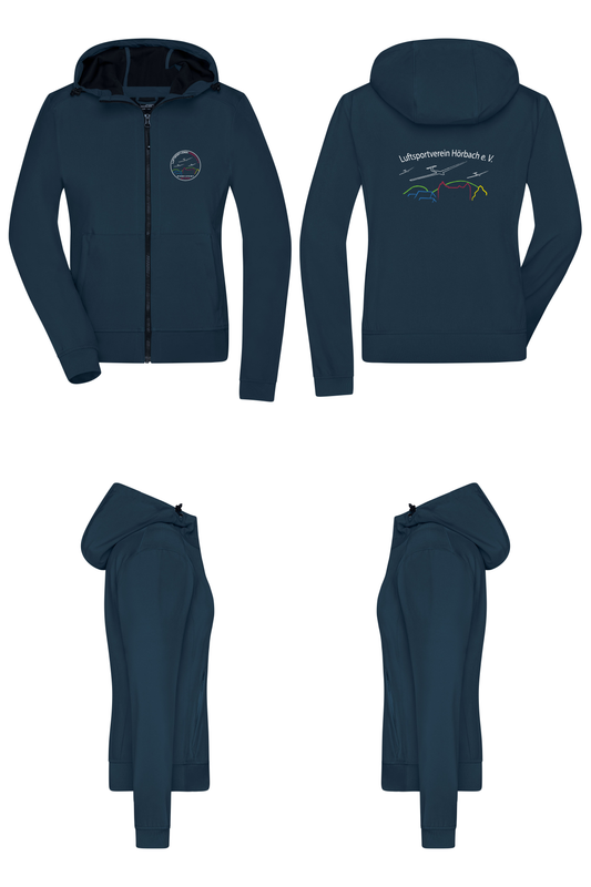 Damen Softshelljacke mit Kapuze LSV Hörbach