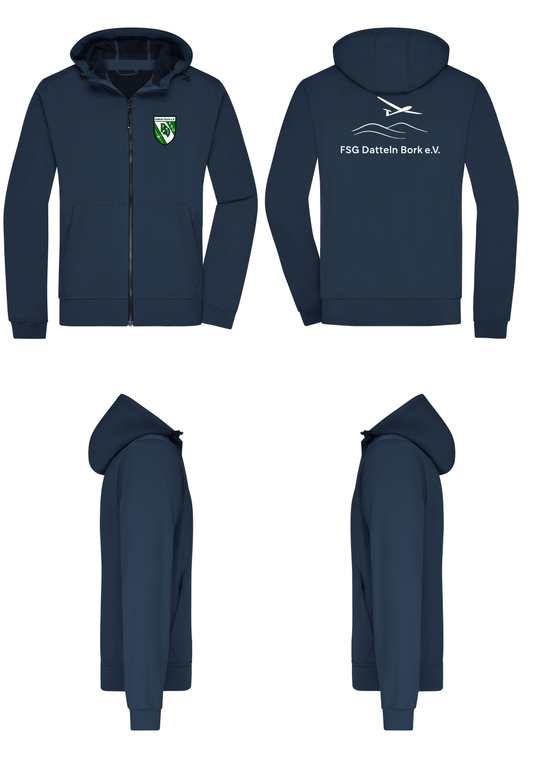 Herren Softshelljacke mit Kapuze FSG Datteln Bork